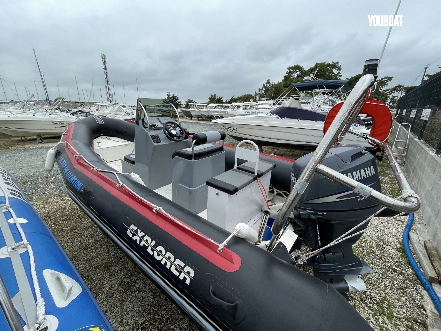 Vente Bombard Explorer 600 DB occasion Bateau Pneumatique / Semi