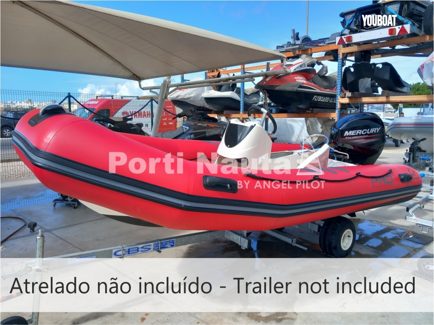 Zodiac Pro 420 ocasión en venta - Lancha Inflable / Semirrígido Barco  Semirígido a Lagoa, Portugal