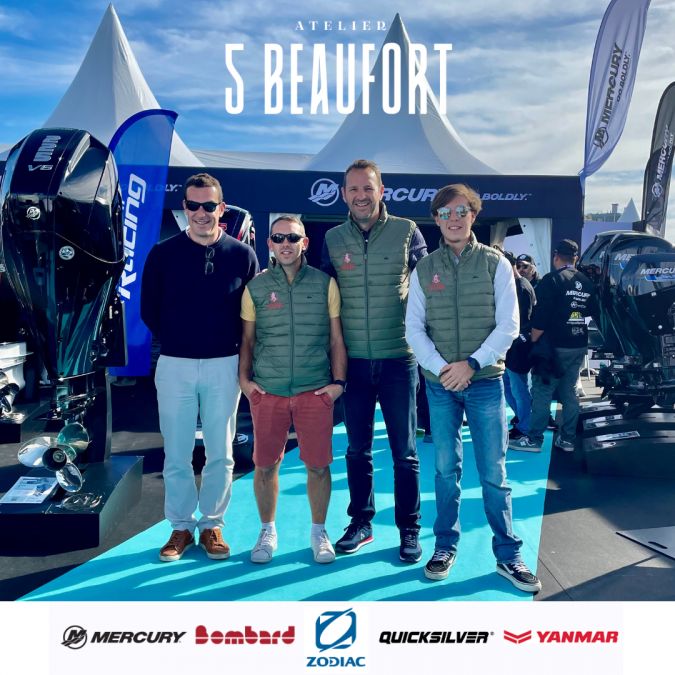 L'Atelier 5 Beaufort au Grand Pavois La Rochelle - Salon nautique International à flot 2024 sous un grand soleil !