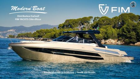 Modern Boat Distributeur Exclusif FIM YACHTS Côte d'Azur
