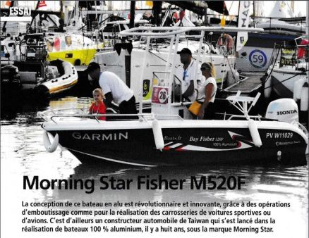 MORNINGSTAR FISHER M 520 - Pêche et bateaux décembre 2019 - janvier 2020