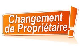 Changement de Propriétaire