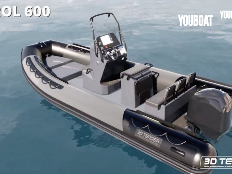 3D Tender Patrol 600 - 100ch 4 TEMPS INJECTION / FETL Yamaha (Ess.) - 6m - 2023 - 30.500 €