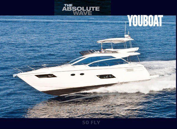 Absolute 50 Fly - 2x600PS Volvo Penta - 16.55m - 2020 - 880.000 €
