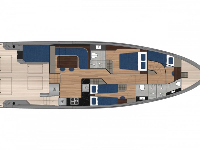 Alva Yachts Eco Cruise 50 - 2x140ch (Ele.) - 15.2m - 2023 - 2.160.600 €