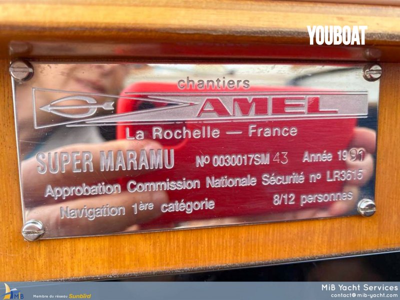 Amel Super Maramu - 80hp 4JH80CR Yanmar (Die.) - 16m - 1991 - 289.000 €