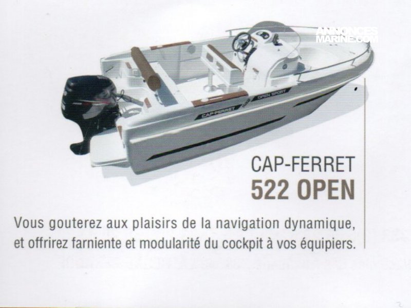 B2 Marine Cap Ferret 522 Open � vendre - Photo 1