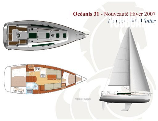 Beneteau Oceanis 31 - 21hp Tripale Yanmar (Die.) - 9.3m - 2011 - 71.000 €