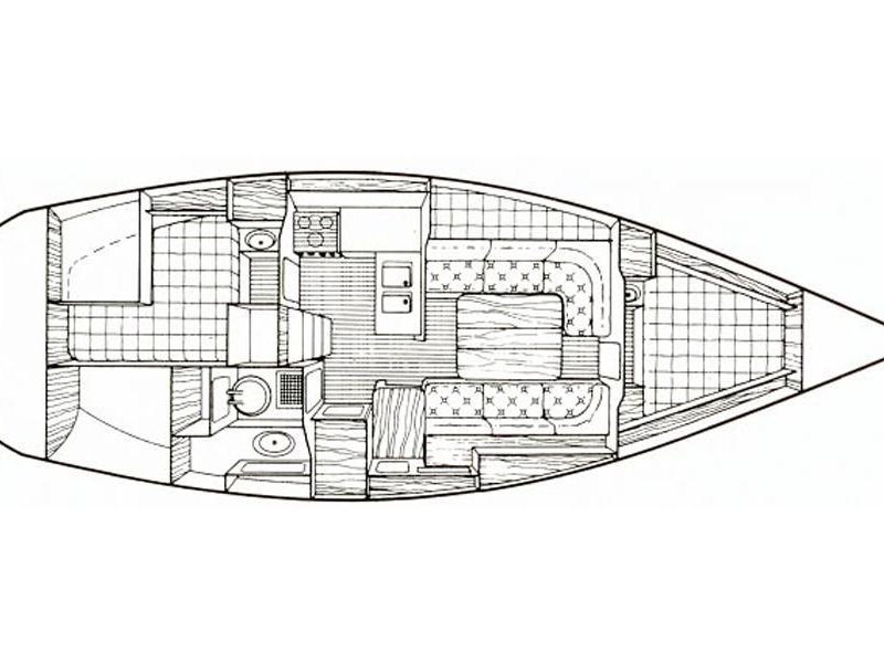 Beneteau Oceanis 350 - 28hp B-28 Beta Marine (Die.) - 10.36m - 1987 - 26.000 £