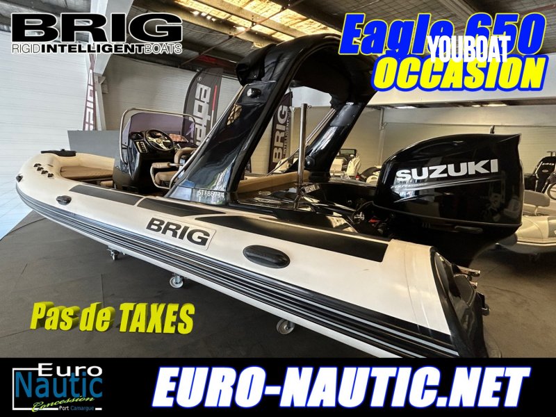 Brig Eagle 650 - 200ch Commande électrique Suzuki (Ess.) - 6.5m - 2019 - 37.500 €