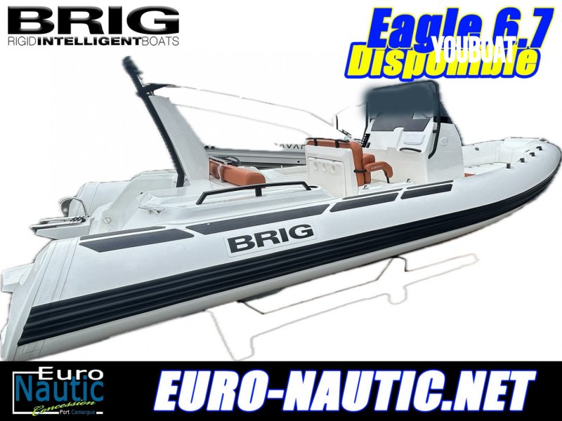 Brig Eagle 6.7 - 175ch commande électrique - TRIM auto Suzuki (Ess.) - 6.7m - 69.900 €