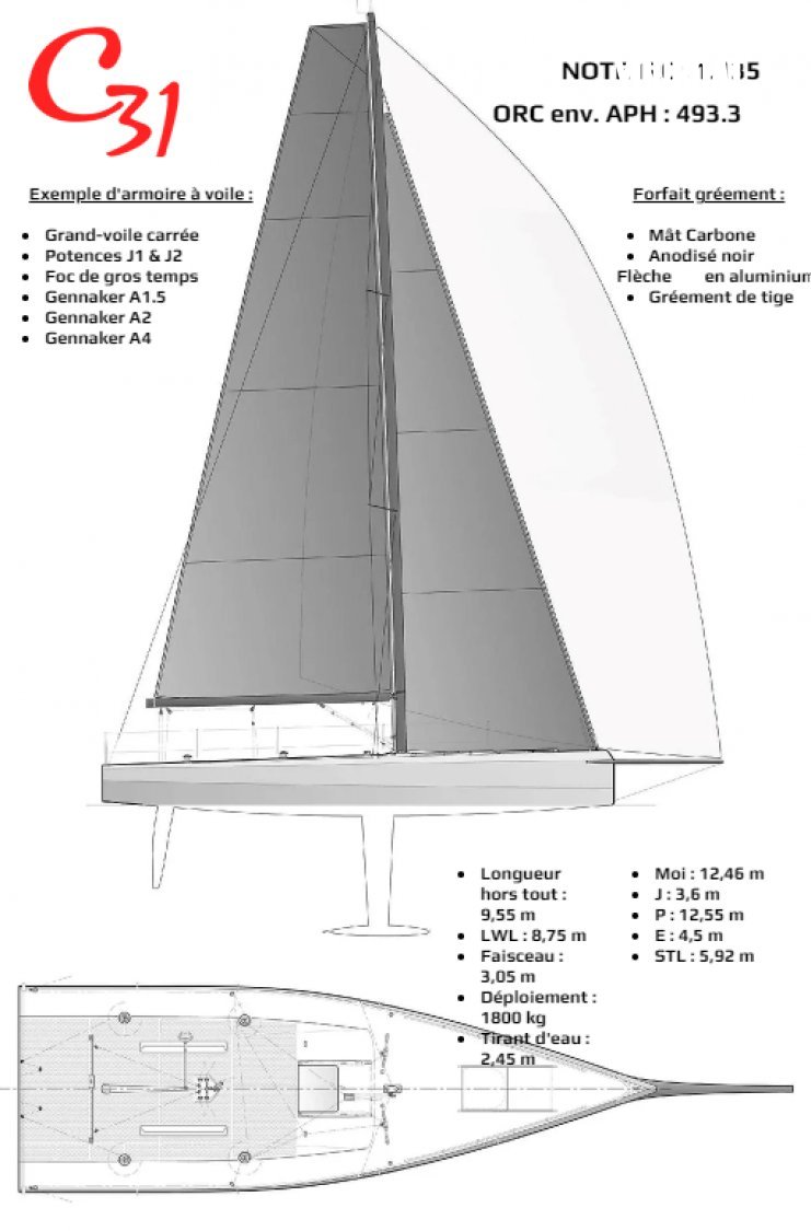 Cape Performance Sailing 31 - - - 9.56m - 2023 - 280.000 €