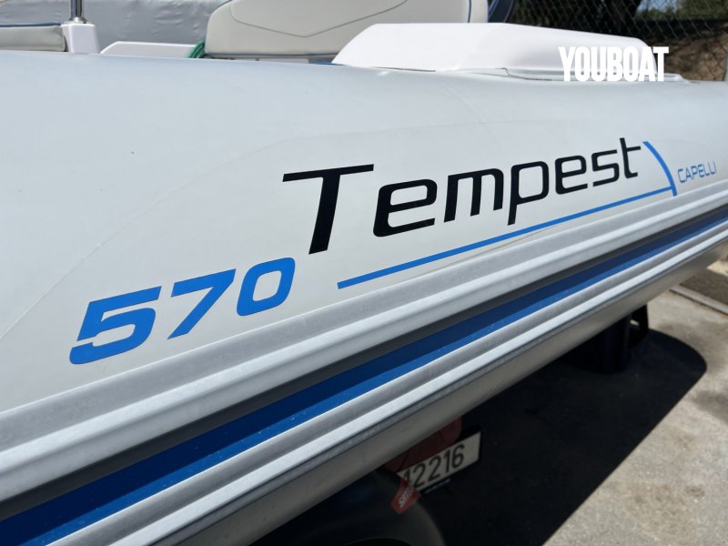 Capelli Tempest 570 - 130cv F130AETL Yamaha (Gas.) - 5.7m - 2022 - 39.000 €