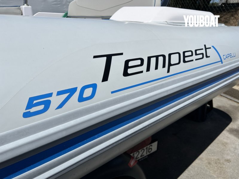 Capelli Tempest 570 - 130cv F130AETL Yamaha (Gas.) - 5.7m - 2022 - 39.000 €
