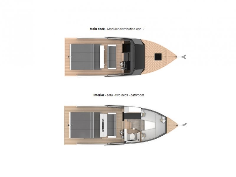 De Antonio Yachts D28 Cruiser - 2x200ch V6 Mercury (Ess.) - 7.99m - 2025 - 235.440 €