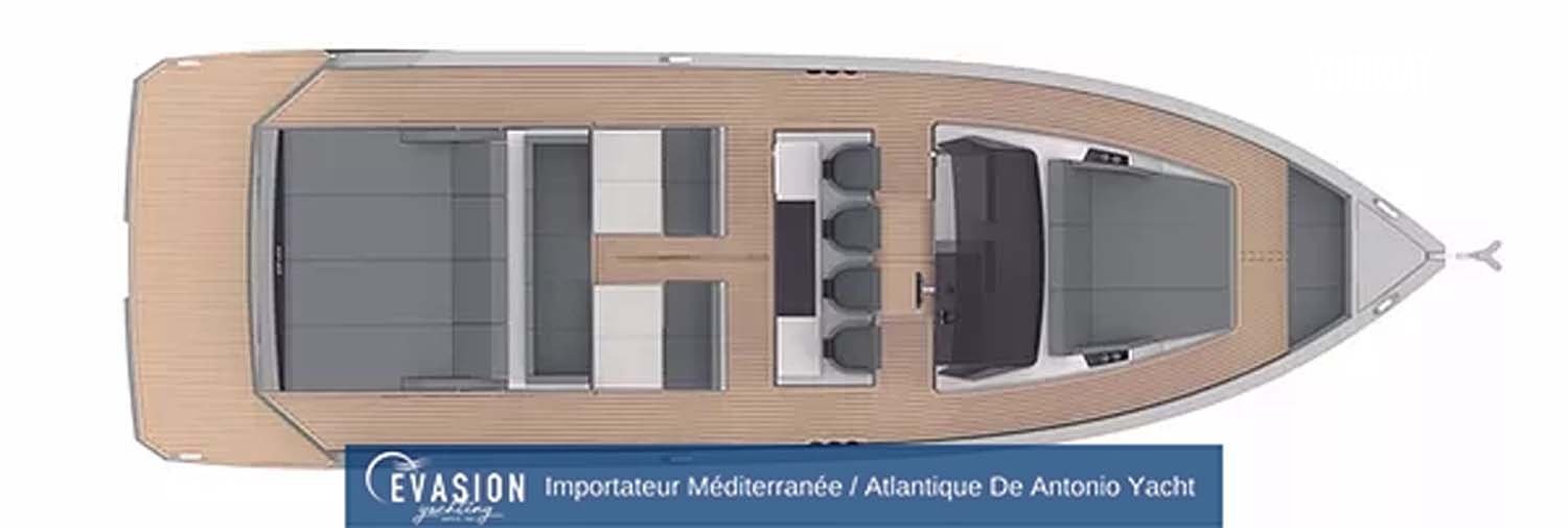 De Antonio Yachts D42 Open - 3x Mercury (Ess.) - 12.64m - 2024 - 562.560 €