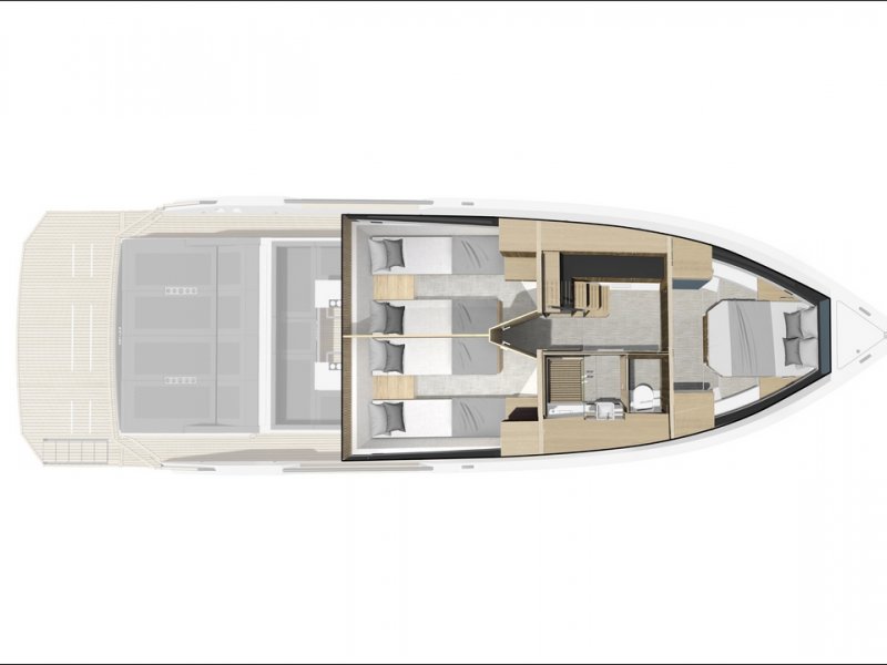 De Antonio Yachts D50 Coupe - 4x Mercury (Ess.) - 14.5m - 2024 - 941.220 €