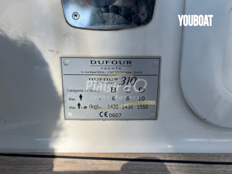 Dufour 310 Grand Large - 19ch Volvo Penta D1-20 (Die.) - 9.36m - 2018 - 109.000 €