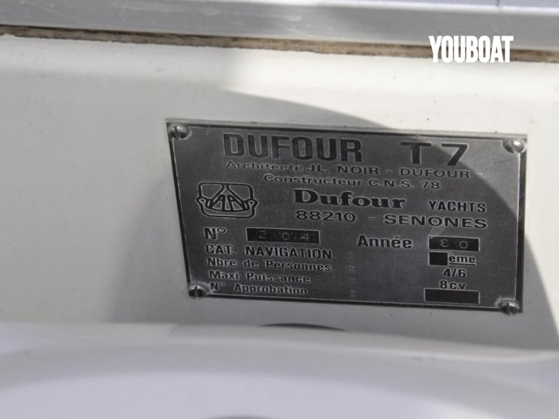 Dufour T7 - 50PS Bj 2011 Yamaha - 1980 - 10.950 €