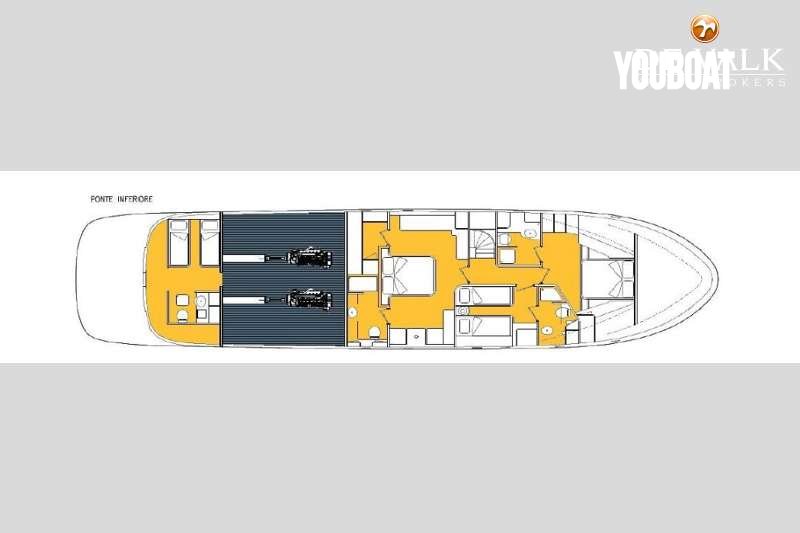 Favaro Yachts Explorer 76 - 2x280ch Johnson (Die.) - 23.3m - 2015 - 1.590.000 €