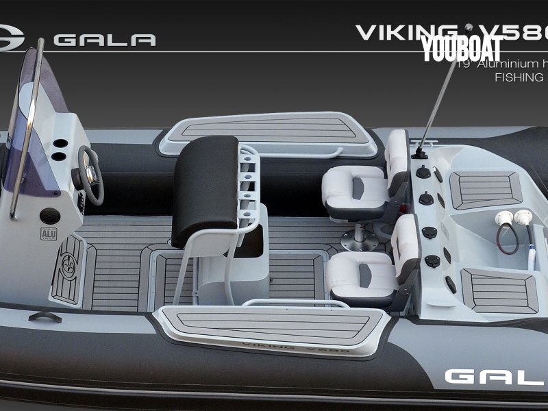 Gala Boats V580F - 140ch Suzuki (Ess.) - 5.8m - 2021 - 38.900 €