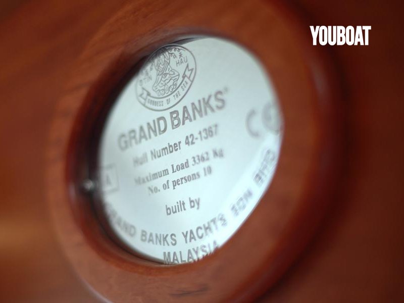Grand Banks 42 - 2x350hp 3116 Caterpillar (Die.) - 12.8m - 1997 - 275.000 £