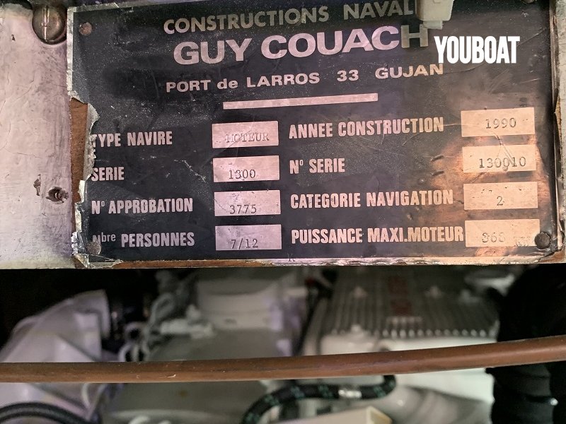 Guy Couach 1301 - 2x425ch QSB6.7M (Die.) - 12.9m - 1990 - 170.000 €