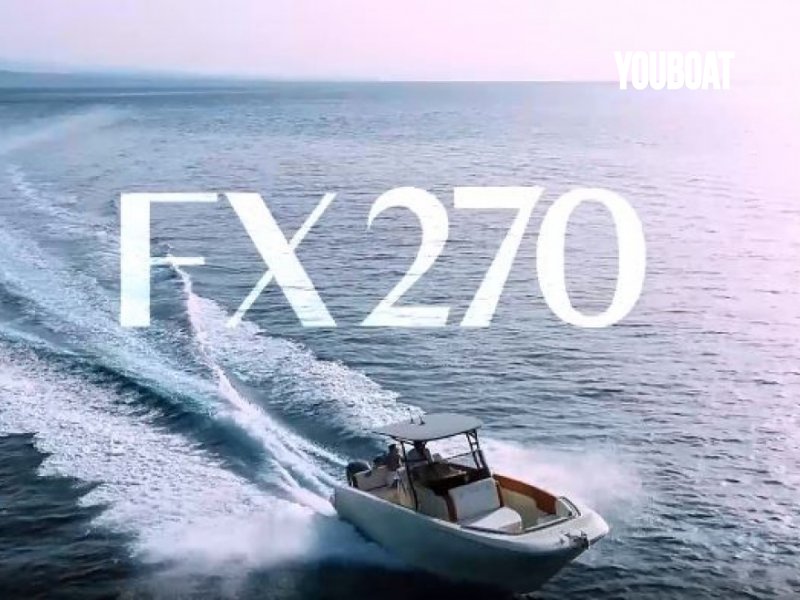 Capoforte FX270 - 2x150ch Yamaha (Ess.) - 8.1m - 2023 - 109.275 €