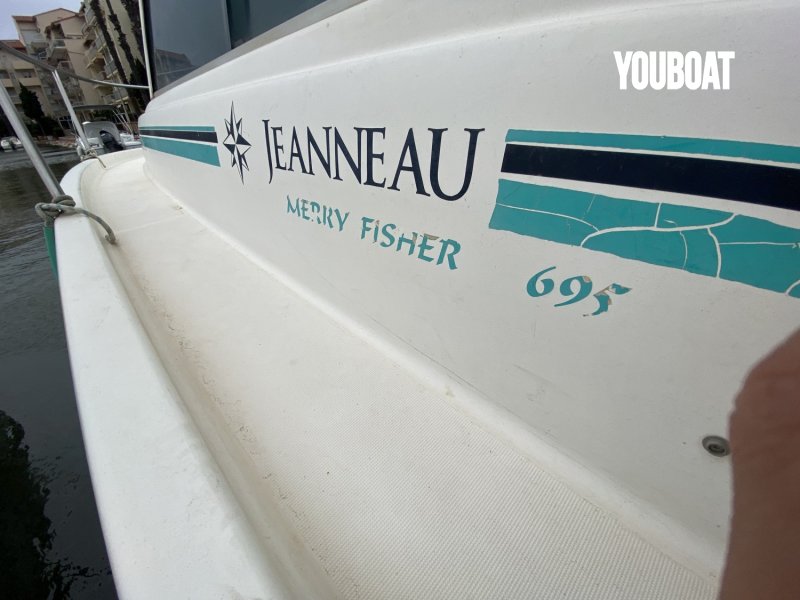 Jeanneau Merry Fisher 695 - 150ch Entretien à jour ( vidange, filtres, courroie, turbine 2023), turbo changé en fév 2023, batterie moteur de 2020 Yanmar (Die.) - 6.8m - 1997 - 26.000 €