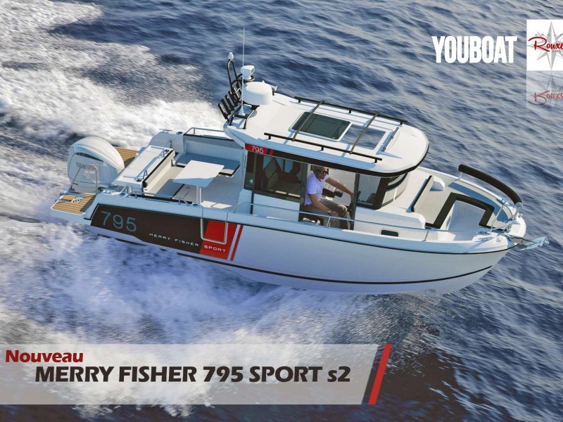 Jeanneau Merry Fisher 795 Sport Serie 2 - 200ch 200 Yamaha (Ess.) - 7.19m - 2023 - 85.440 €