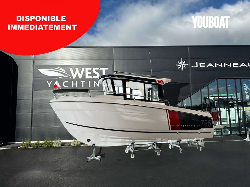 Jeanneau Merry Fisher 795 Sport Serie 2 - 200ch 4 Temps, injection. Yamaha (Ess.) - 8.14m - 2023 - 98.536 €