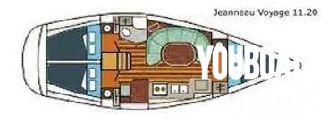 Jeanneau Voyage 11.20 - 44ch 4JHTE Yanmar (Die.) - 11.2m - 1990 - 59.500 €