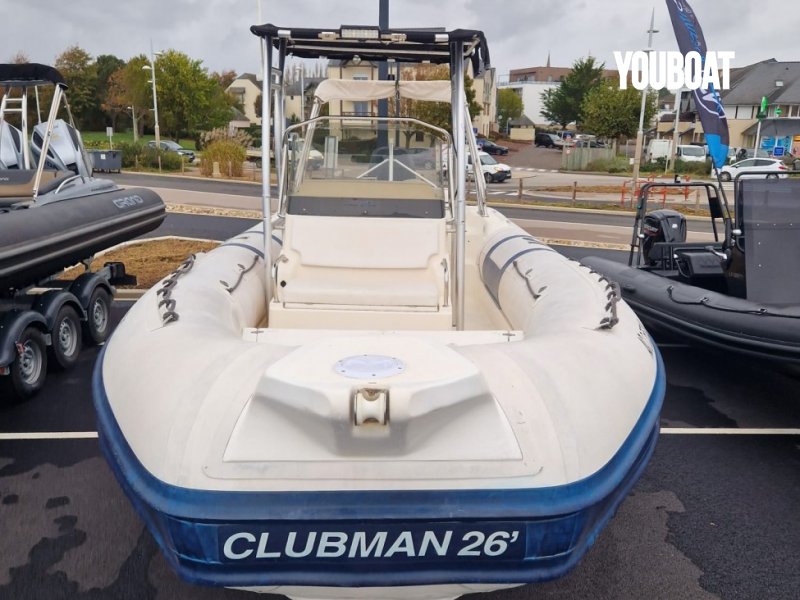 Joker Boat Clubman 26 - 250ch Réservoir carburant 380 litres Mercury (Ess.) - 7.93m - 2005 - 29.000 €