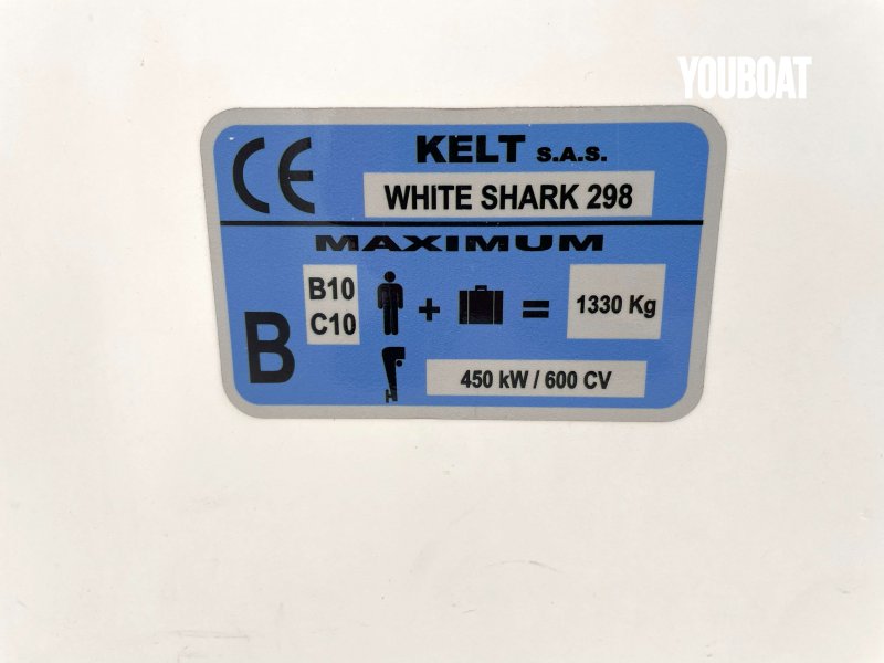 Kelt White Shark 298 - 2x250ch 4T Yamaha (Ess.) - 8.98m - 2009 - 99.900 €