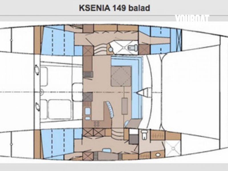 Ksenia Yachts 149 - 2x42ch CM4.42 Craftsman (Die.) - 16.9m - 2010 - 585.000 €