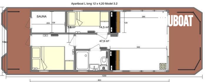 La Mare Apartboat L -  - 12m - 2022 - 133.200 €