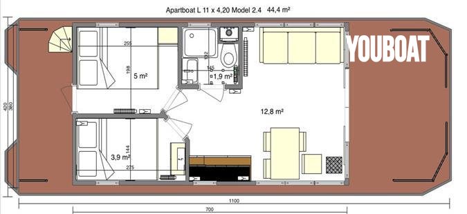 La Mare Apartboat L -  - 10.8m - 2022 - 117.900 €