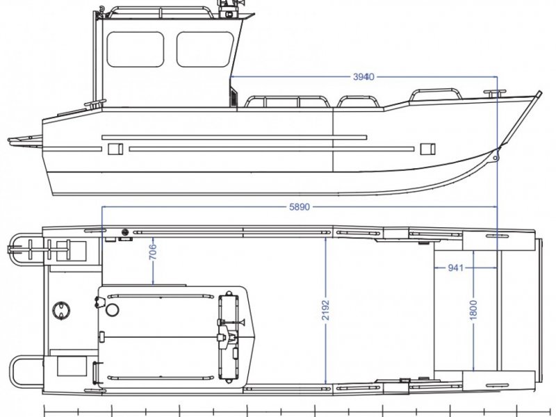 Ms Boat Cwa 740 Wt - - - 7.4m - 2024 - 10 €