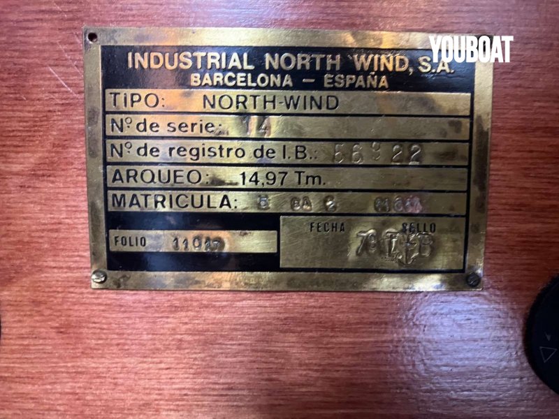 North Wind 40 - 42ch Vetus (Die.) - 11.7m - 1979 - 88.500 €
