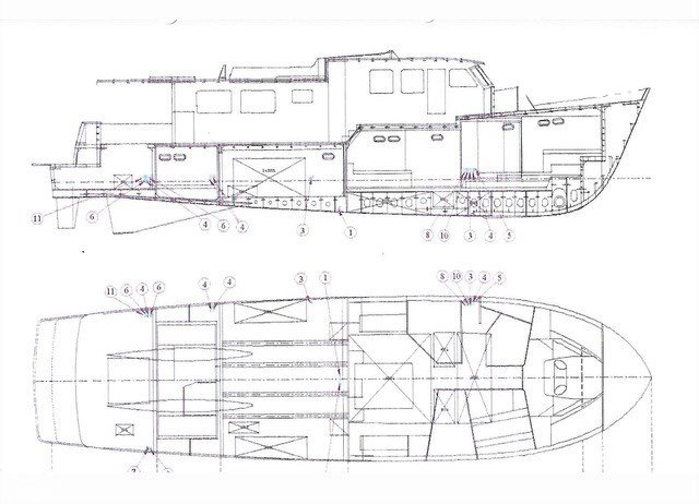 Pacific Trawler 72 - 2x700ch C12 Caterpillar (Die.) - 22.77m - 2006 - 590.000 €