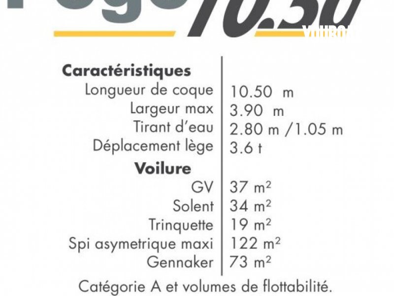 Pogo Structures 10.50 - 30ch TBE Volvo (Die.) - 10.5m - 2012 - 160.000 €