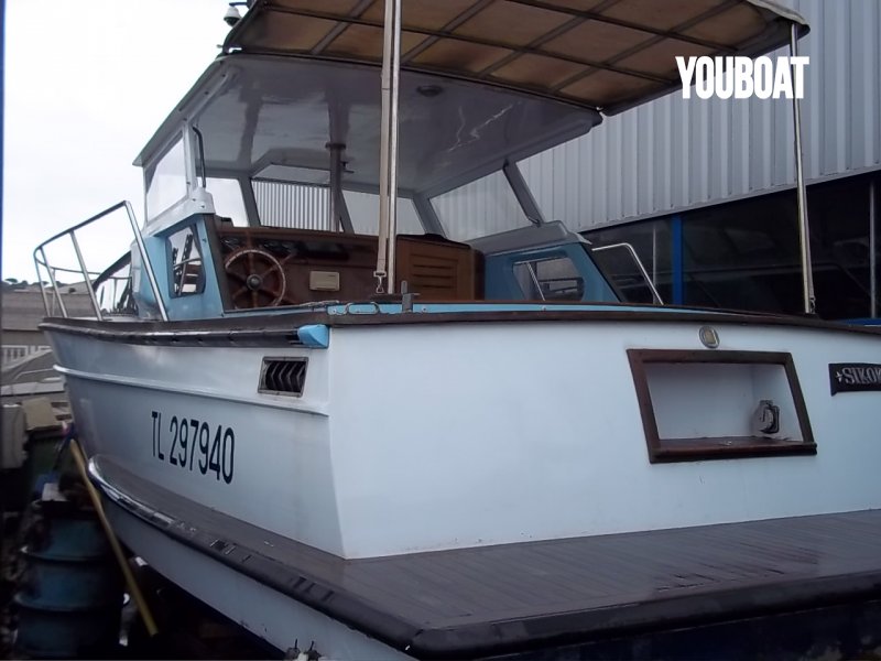 Polyboat Polyflash - 2x63ch Perkins - 9.05m - 1962 - 39.000 €
