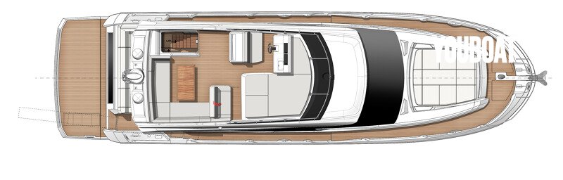 Prestige Yachts 520 Fly - 2x480ch IPS 650 Volvo Penta (Die.) - 16.11m - 2020 - 740.000 €