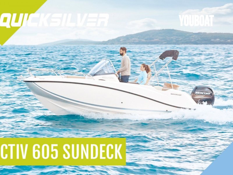Quicksilver Activ 605 Sundeck neuf à vendre