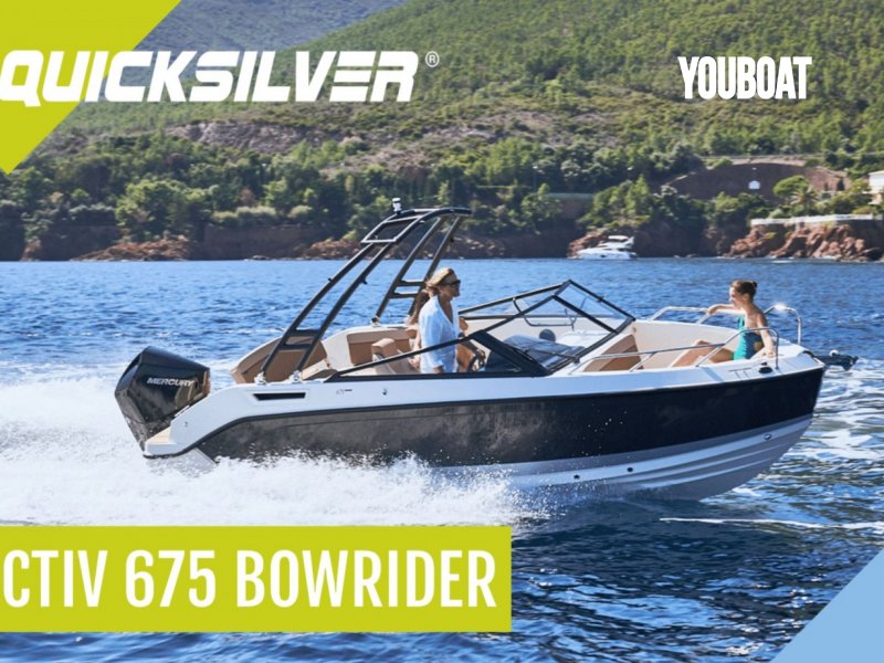 Quicksilver Activ 675 Bowrider - 150ch Mercury (Ess.) - 6.2m - 2024 - 50.940 €