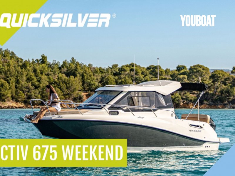Quicksilver Activ 675 Weekend - 150ch 150 EFi Mercury (Ess.) - 6.6m - 2023 - 55.790 €