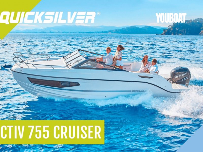 Quicksilver Activ 755 Cruiser - 175ch Mercury (Ess.) - 6.91m - 2024 - 64.120 €