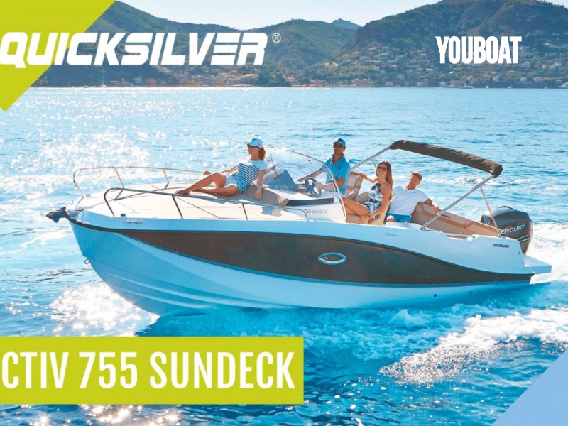 Quicksilver Activ 755 Sundeck - 175ch Mercury (Ess.) - 6.95m - 2023 - 58.460 €