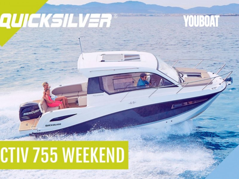 Quicksilver Activ 755 Weekend - 175ch Mercury (Ess.) - 6.99m - 2024 - 75.310 €