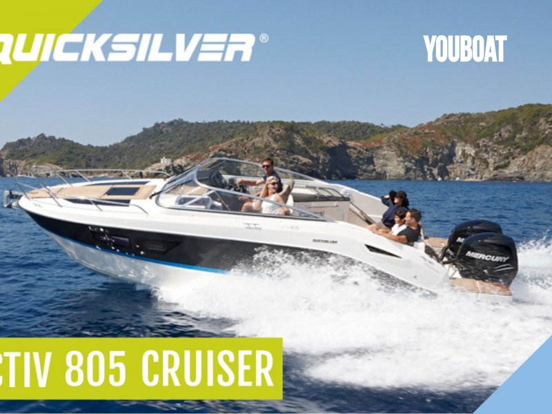 Quicksilver Activ 805 Cruiser - 175ch Mercury (Ess.) - 7.63m - 2024 - 77.600 €
